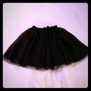 Black H&M Tutu lined skirt